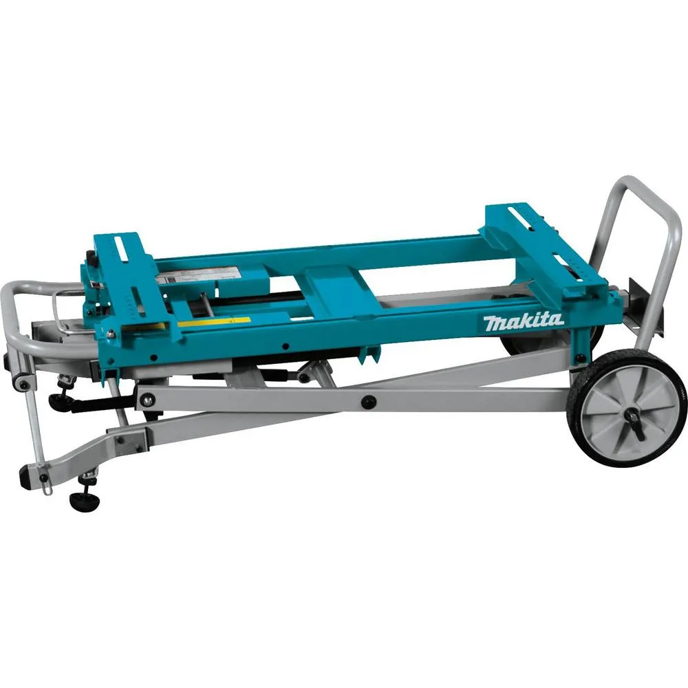 18-Volt Lithium-Ion Brushless Cordless 10 in. Dual-Bevel Sliding Compound Miter Saw and Portable Rise Miter Saw Stand