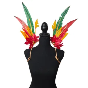 Amazonia Glow Feather Small Collar Wings