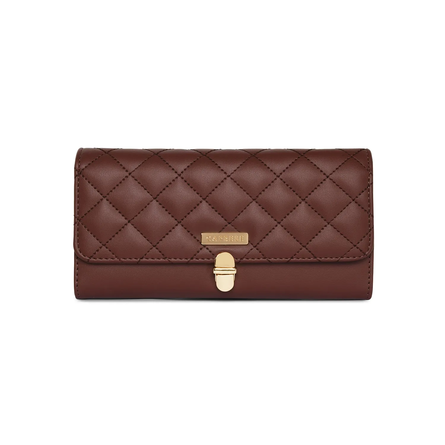 Caprese Sia Flap Wallet Medium Burgundy