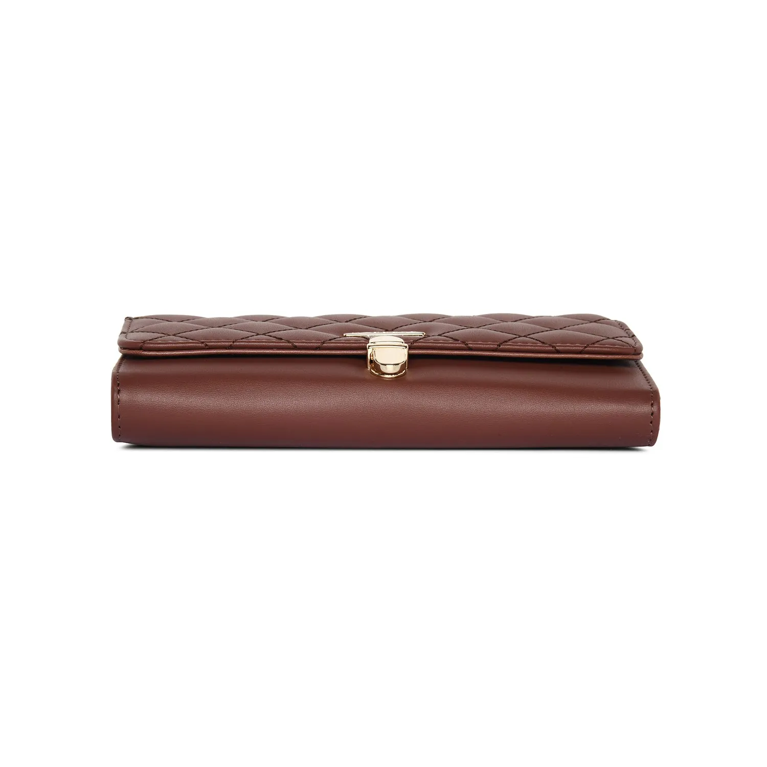 Caprese Sia Flap Wallet Medium Burgundy