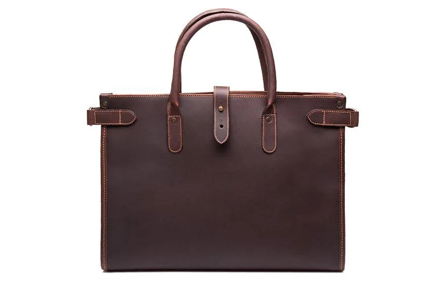 Chelsea Leather Tote - Havana