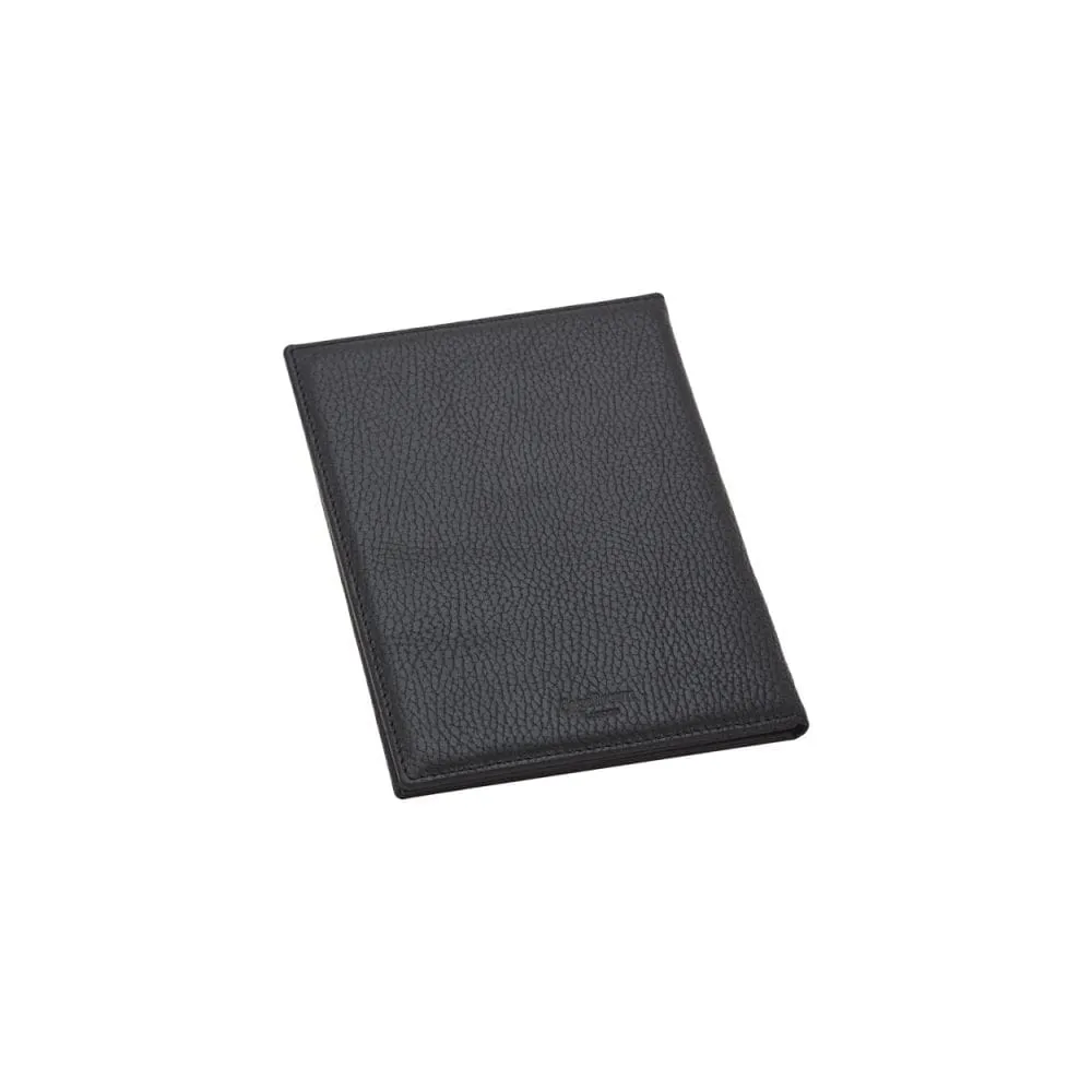 Double Leather Photo Frame 6x4 Inch - Black