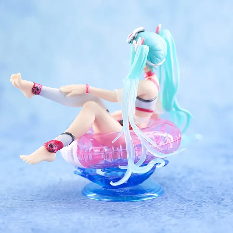 Hatsune Miku Action Figure Swim Ring Anime Figures | 11 Cms |
