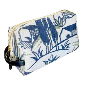 Landmark Toiletry Bag in Blue