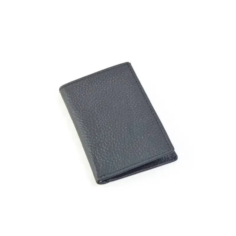 Leather Bi-Fold Mini Wallet