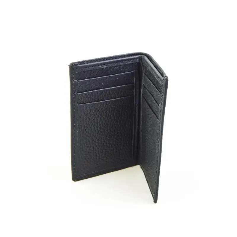 Leather Bi-Fold Mini Wallet