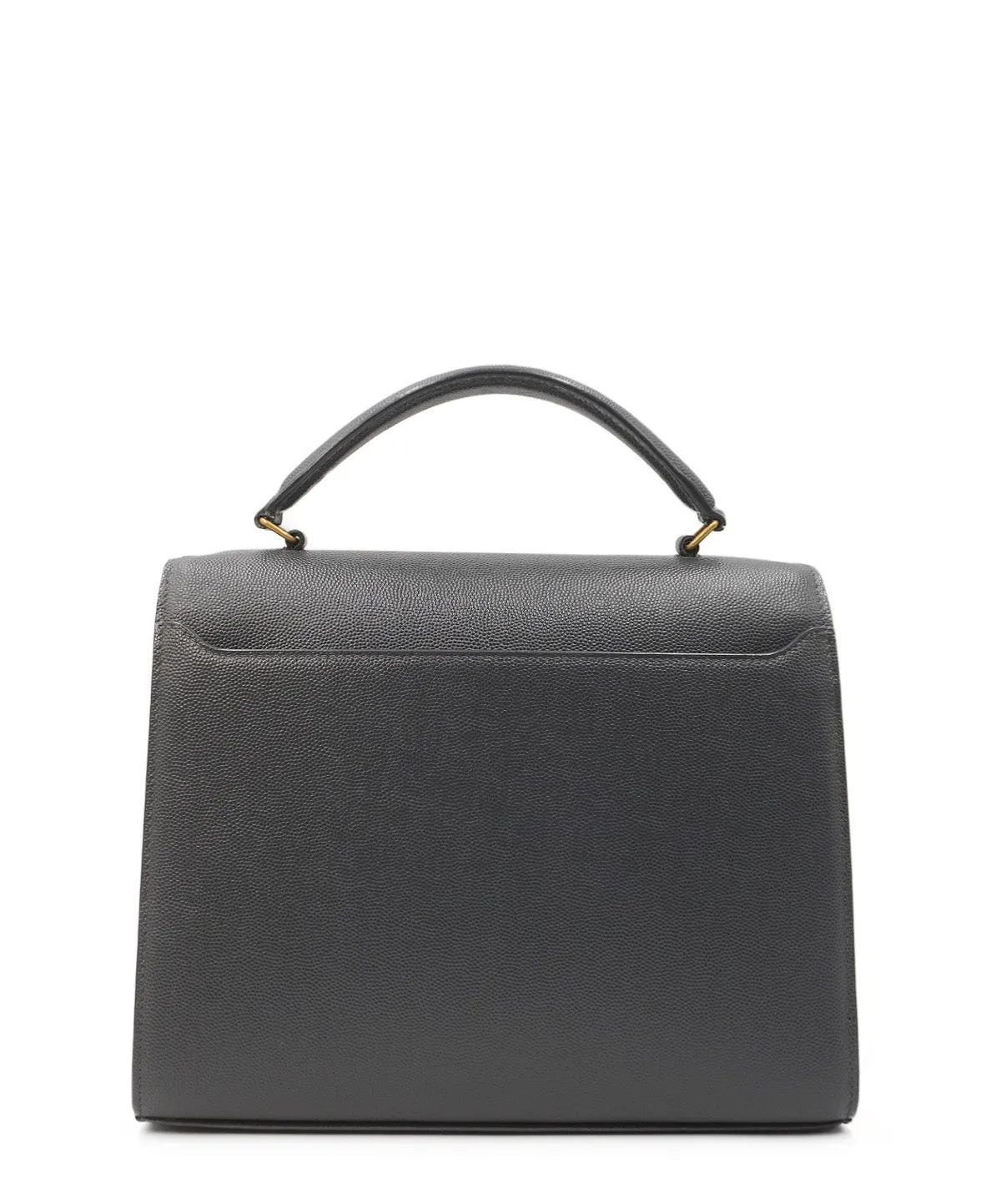 Medium Monogram Cassandra Handle Bag Black