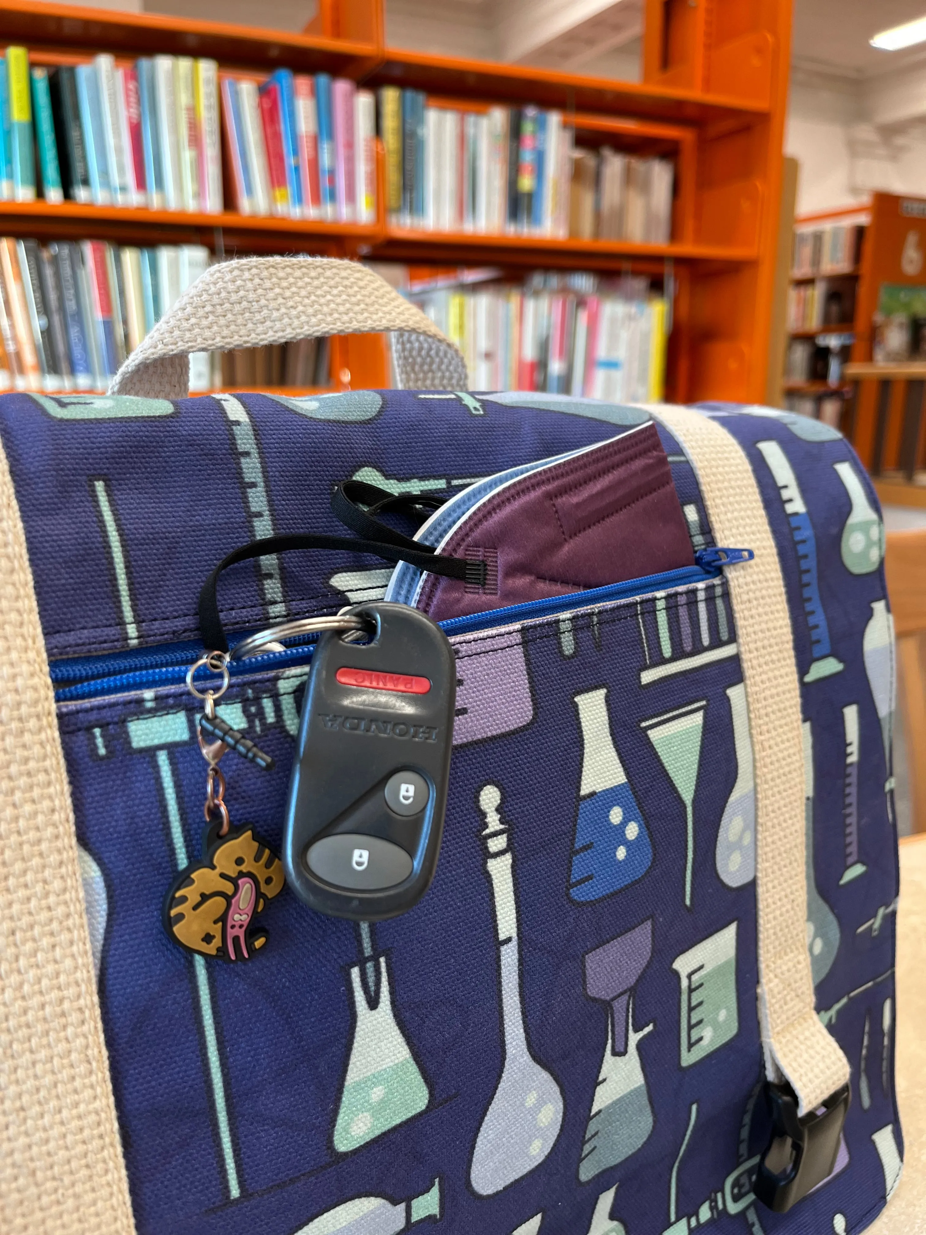Messenger Bag of Controlled Reactions