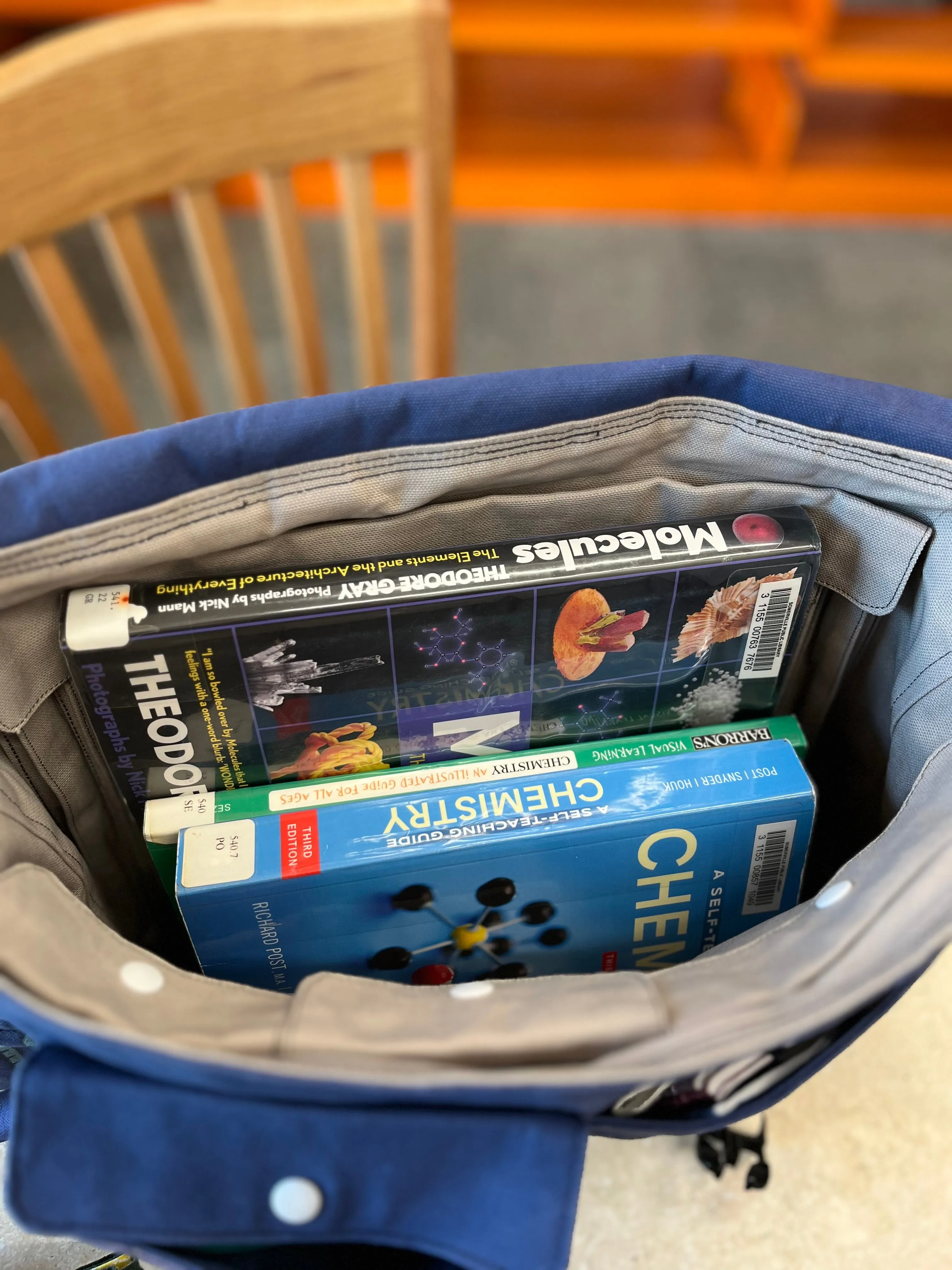 Messenger Bag of Controlled Reactions