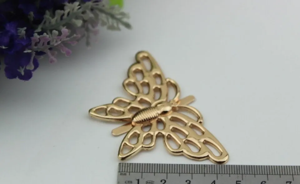 Metal Purse Label 2 7/8" 73mm Charm Tag Decoration Supply Heavy Duty Handbag Bag Making Replacement Hardware Wholesale Bulk