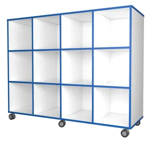 Mobile Bag Cubby 12 Bay