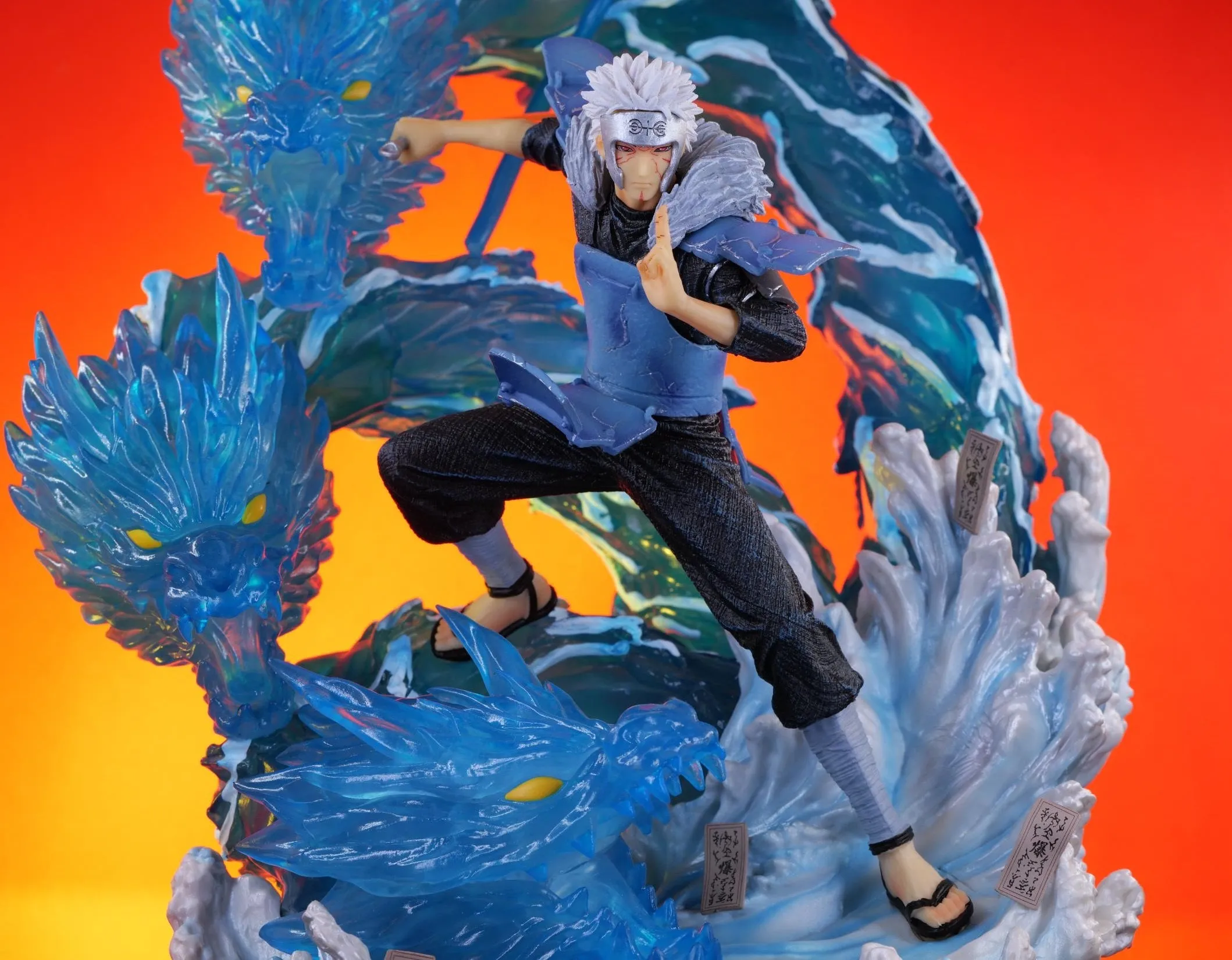 Naruto Senju Tobirama Action Figure With Light Second Hokage | 43 CM |