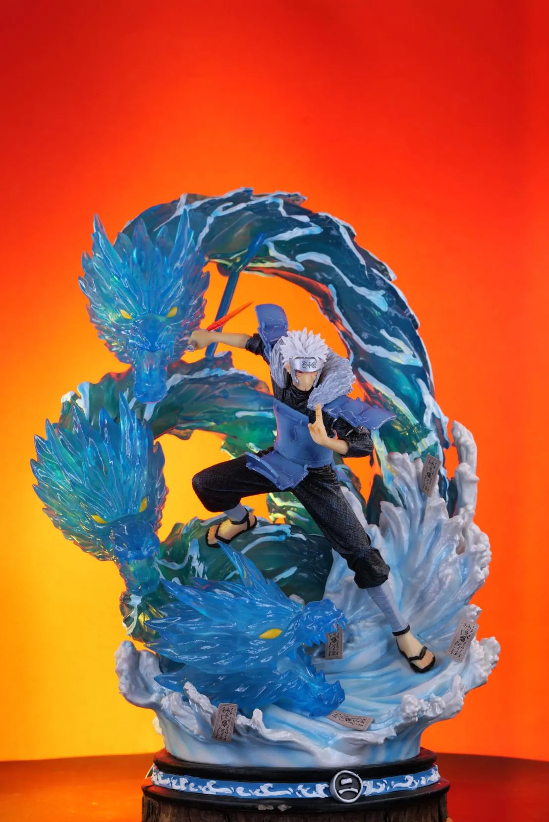 Naruto Senju Tobirama Action Figure With Light Second Hokage | 43 CM |