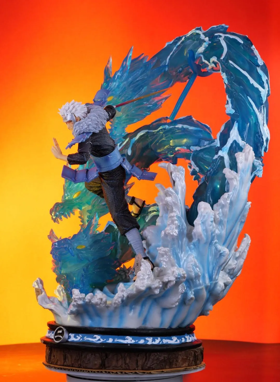 Naruto Senju Tobirama Action Figure With Light Second Hokage | 43 CM |