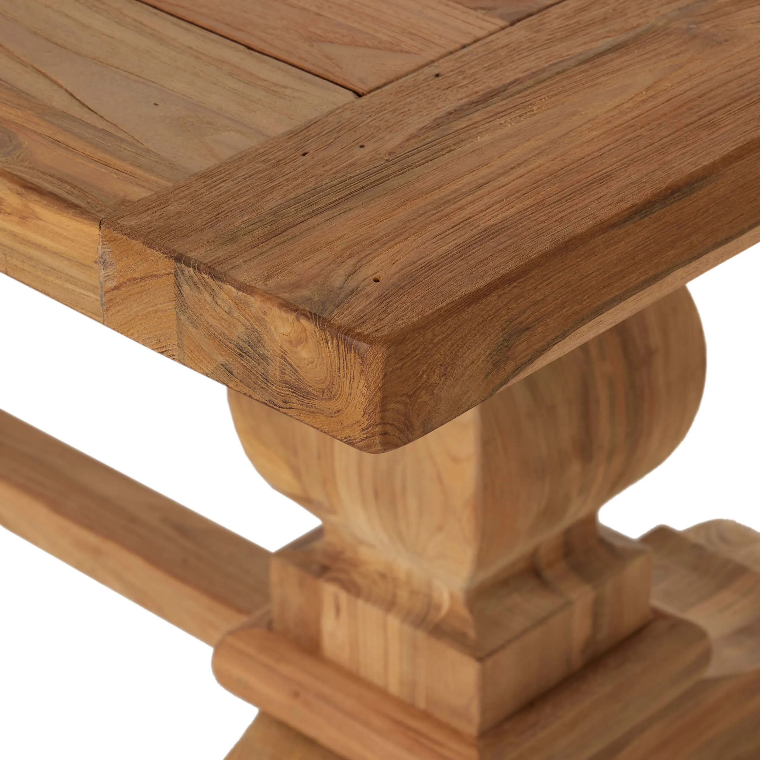 Novell Outdoor Dining Table, Natural