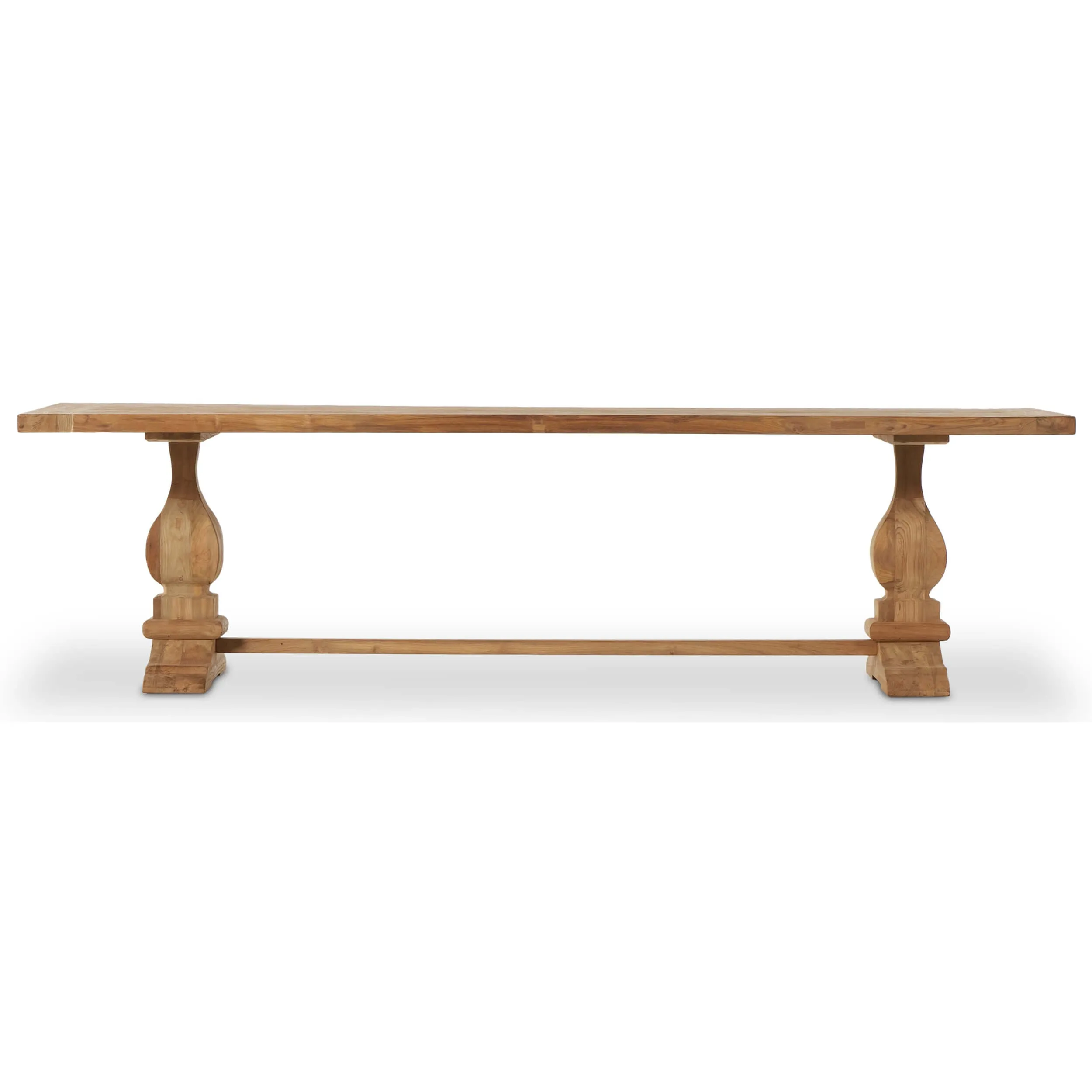 Novell Outdoor Dining Table, Natural