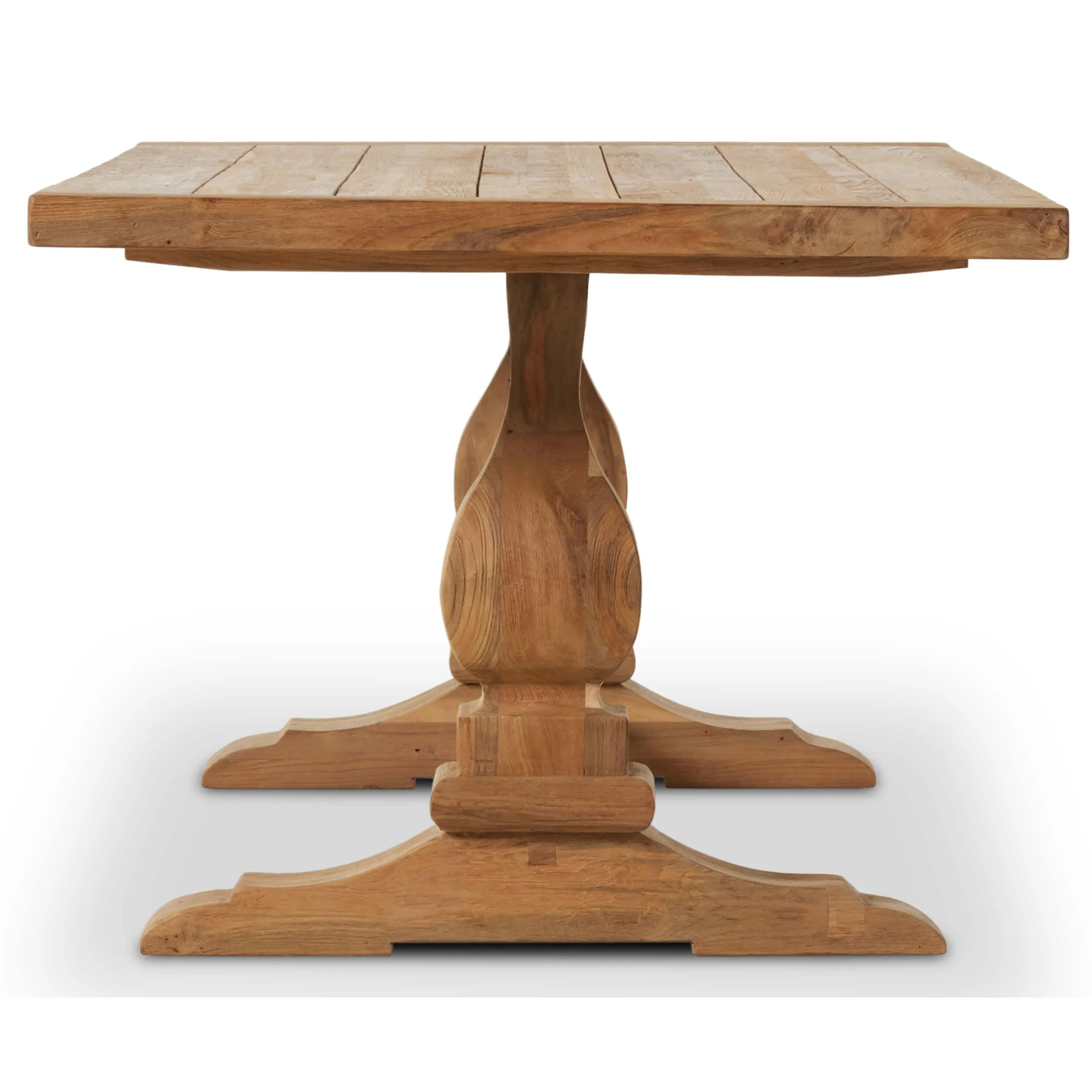 Novell Outdoor Dining Table, Natural