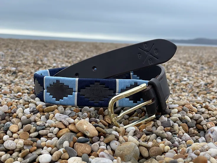 P.O.S.H Country Breakwater Belt Blue/Blue