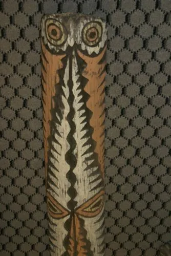 RARE KANINGARA CLAN WARRIOR ARROW DEFLECTOR WAR SHIELD SEPIK PAPUA GUINEA 9A32