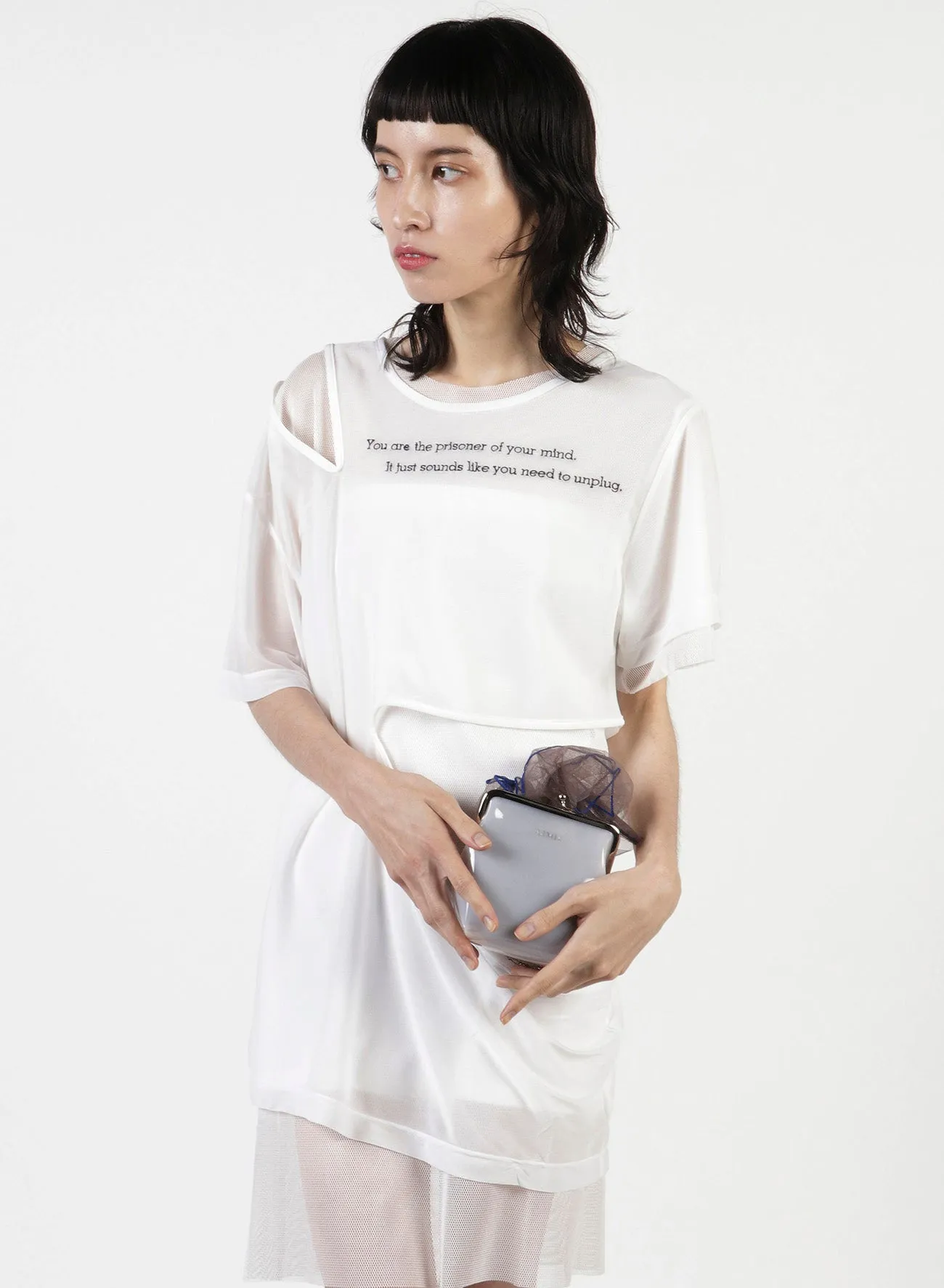 Tulle   PVC Combi Convenience Bag