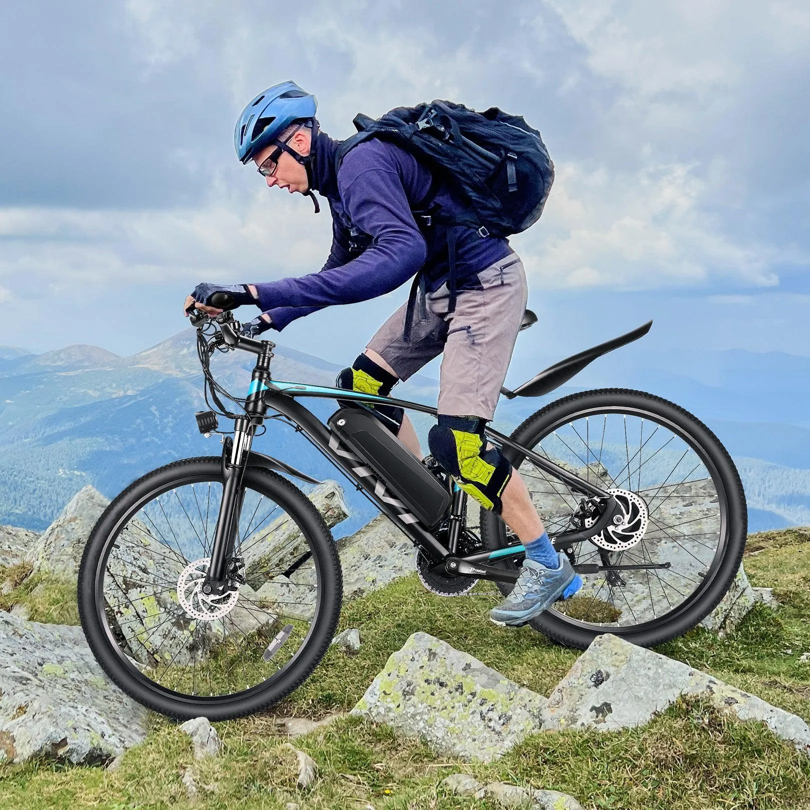 VIVI H7UL 27.5" High-Step Off Road Electric Mountain Bike UL2849 Certified